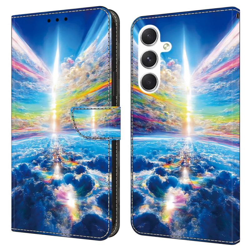 Flip Cover Samsung Galaxy A16 5g Farverig Himmel