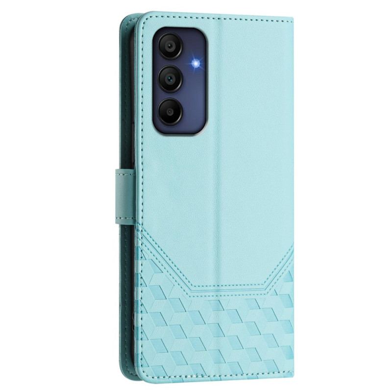 Flip Cover Samsung Galaxy A16 5g Honeycomb Mønster