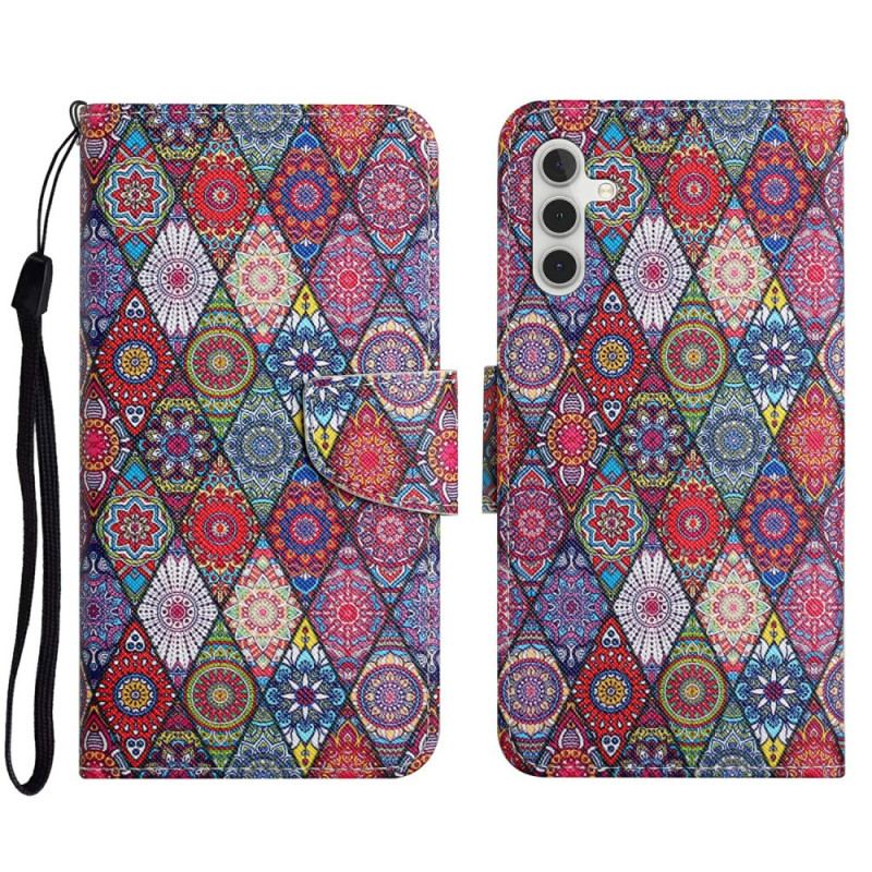 Flip Cover Samsung Galaxy A16 5g Kalejdoskopmønster