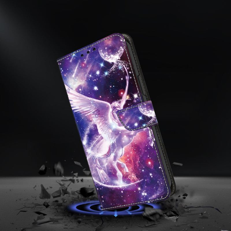 Flip Cover Samsung Galaxy A16 5g Kosmisk Hest