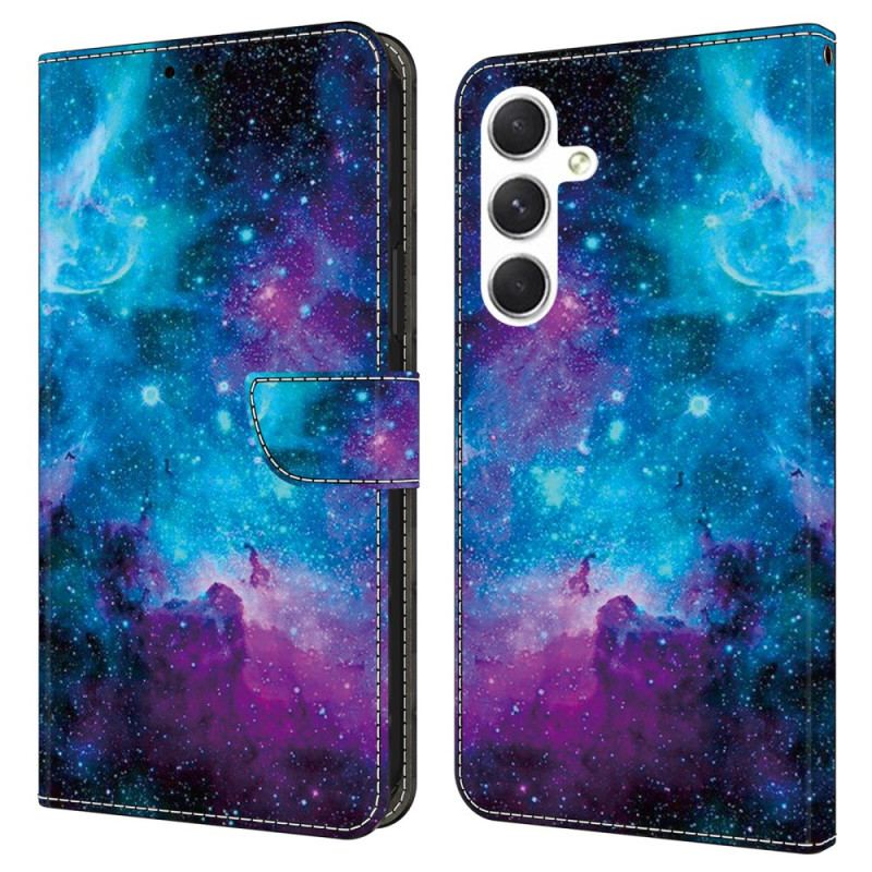 Flip Cover Samsung Galaxy A16 5g Kosmisk Himmel