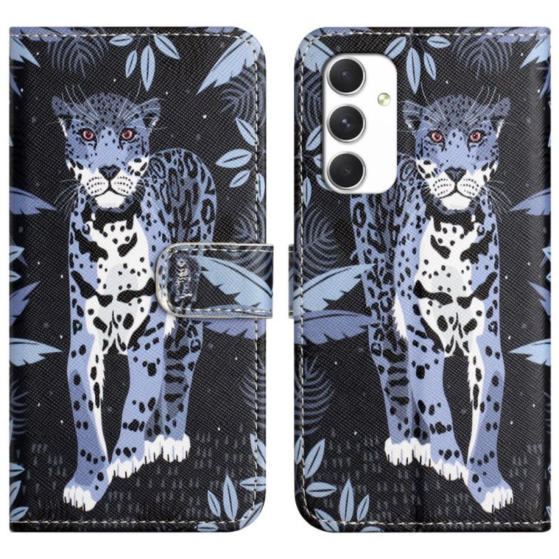 Flip Cover Samsung Galaxy A16 5g Leopardmønster