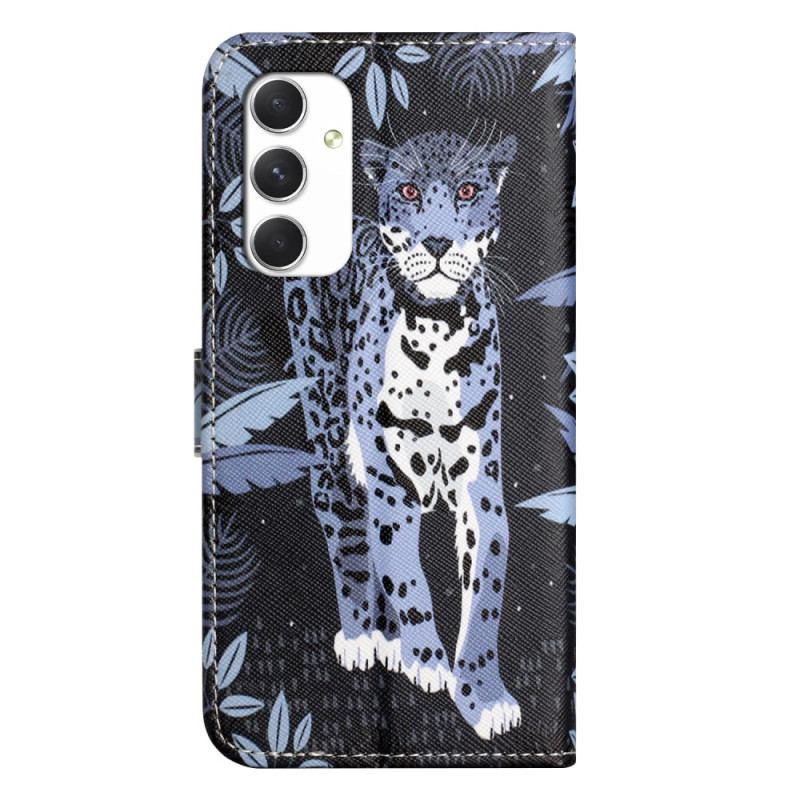 Flip Cover Samsung Galaxy A16 5g Leopardmønster