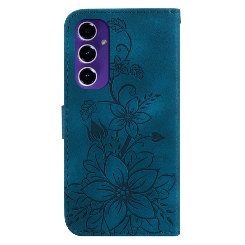 Flip Cover Samsung Galaxy A16 5g Liljeblomster