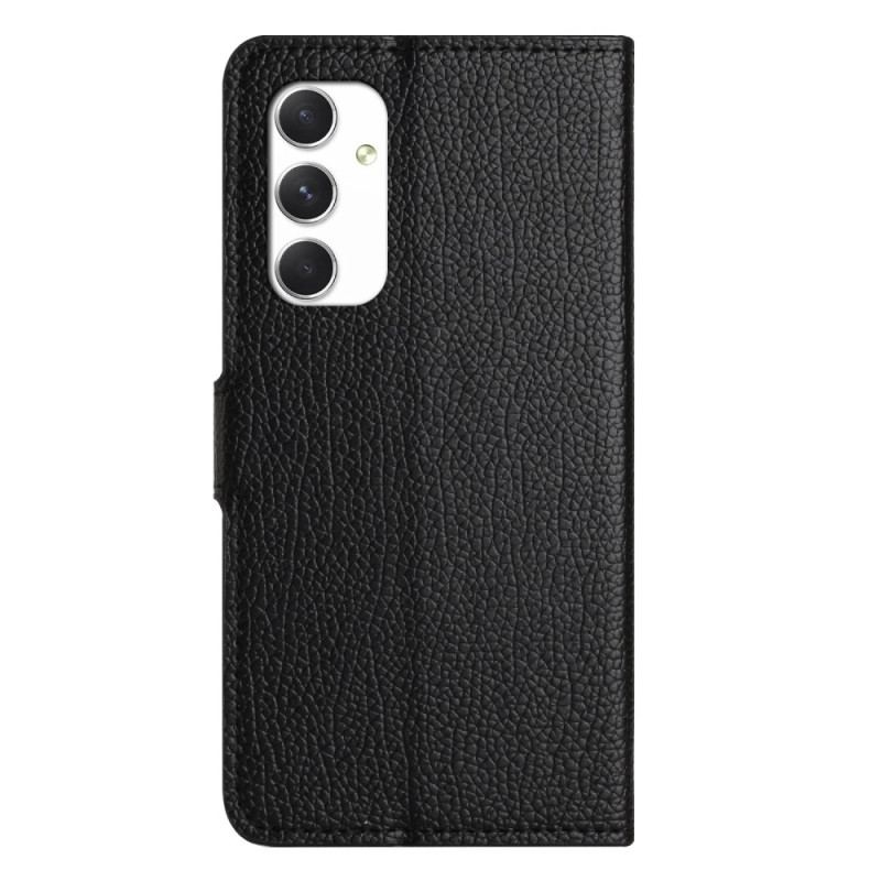 Flip Cover Samsung Galaxy A16 5g Litchi Læder Effekt