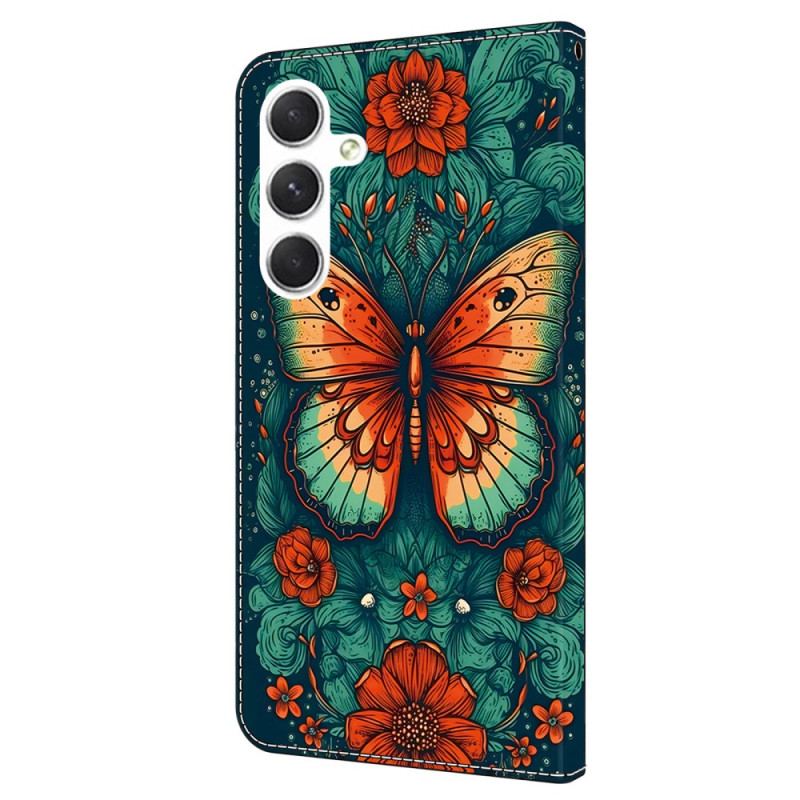 Flip Cover Samsung Galaxy A16 5g Sommerfugl Moti