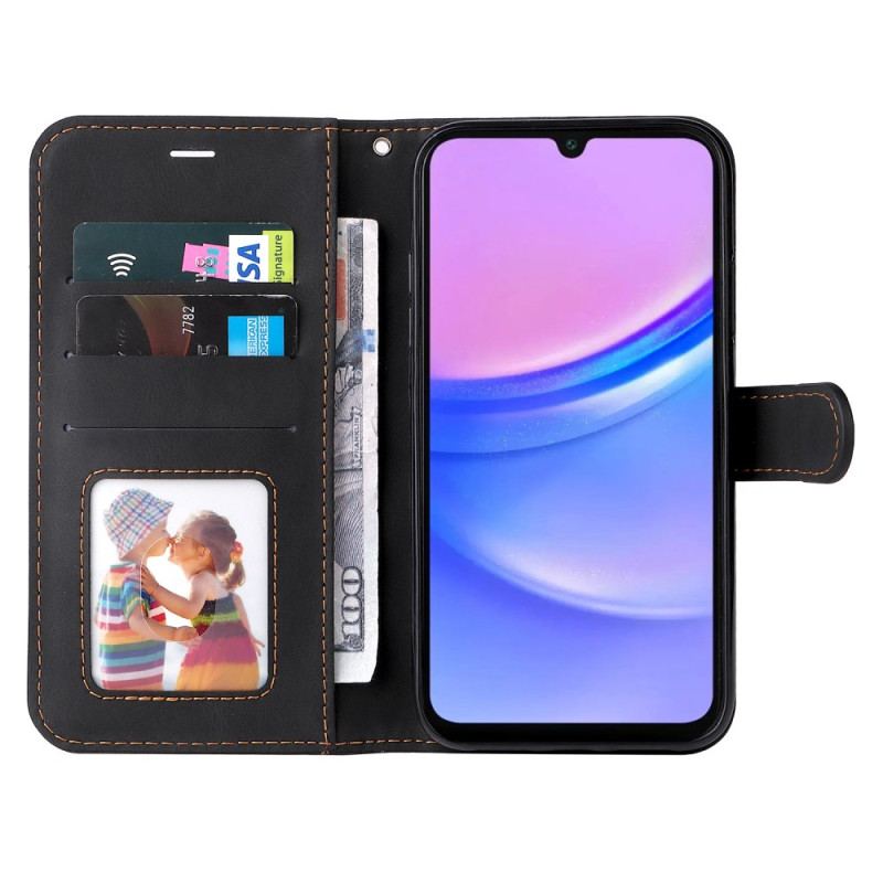 Flip Cover Samsung Galaxy A16 5g Trefarvet