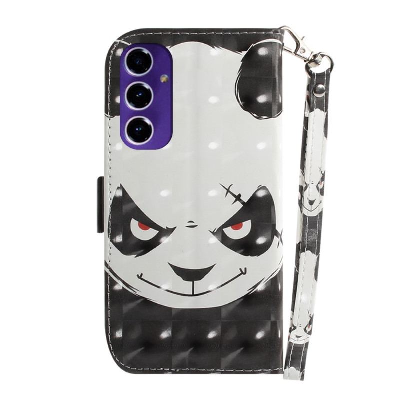 Flip Cover Samsung Galaxy A16 5g Vred Panda Med Rem