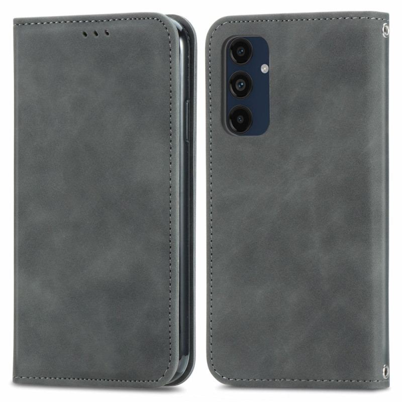 Flip Cover Til Samsung Galaxy A16 5g Ruskindsstil