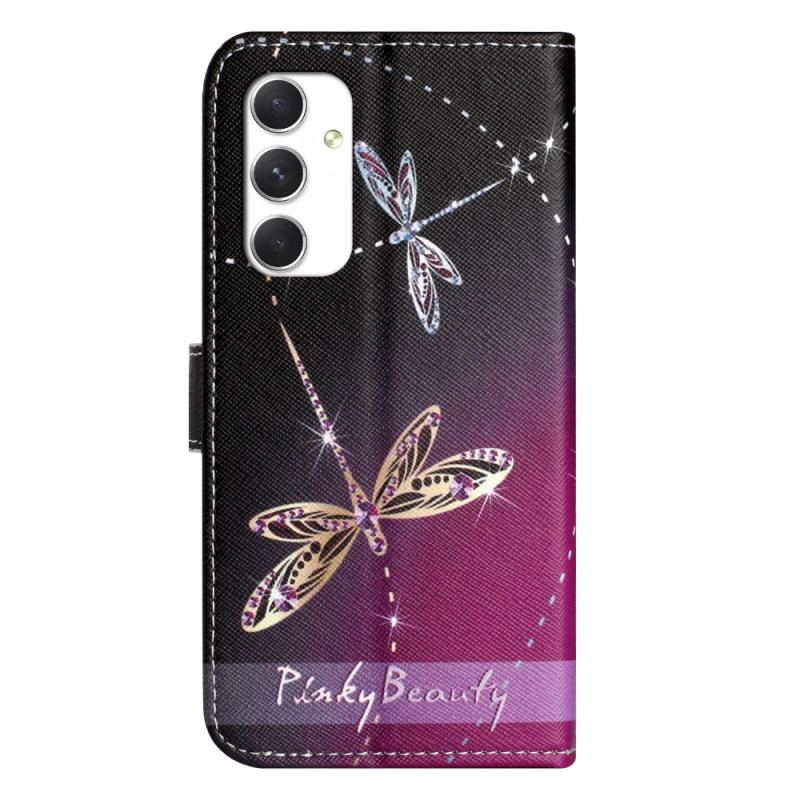 Læder Cover Samsung Galaxy A16 5g Dragonfly