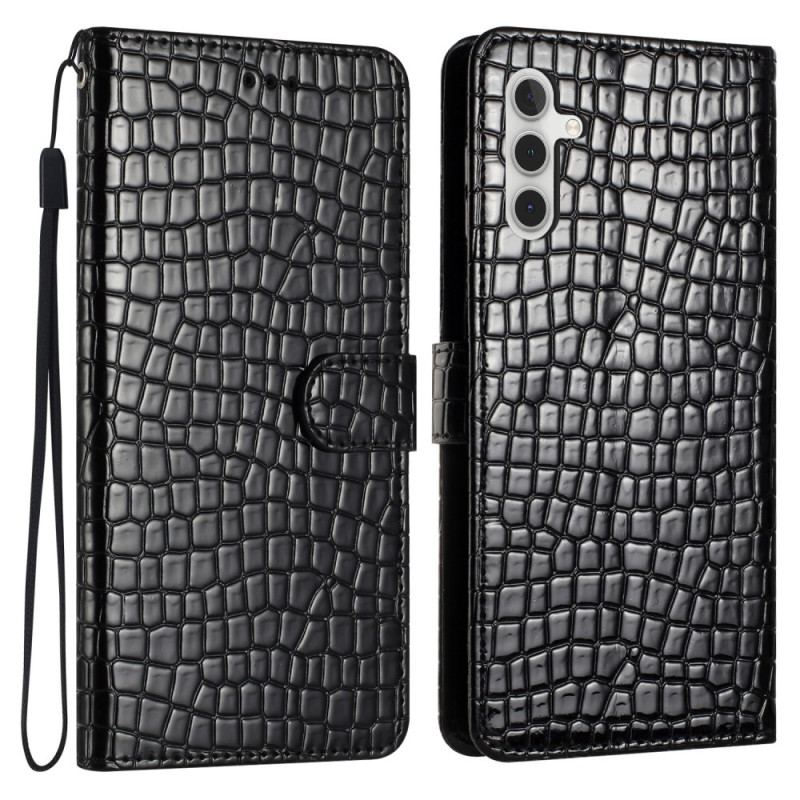 Læder Cover Samsung Galaxy A16 5g Krokodilleeffekt