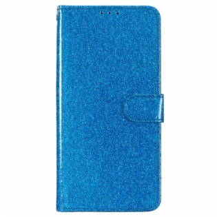 Læder Cover Samsung Galaxy A16 5g Telefon Etui Glitter