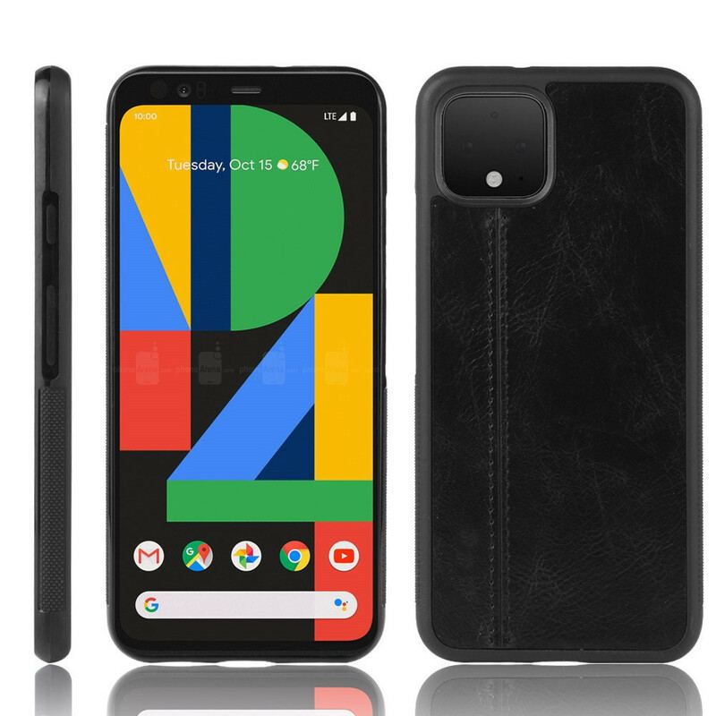 Cover Google Pixel 4 Couture Lædereffekt