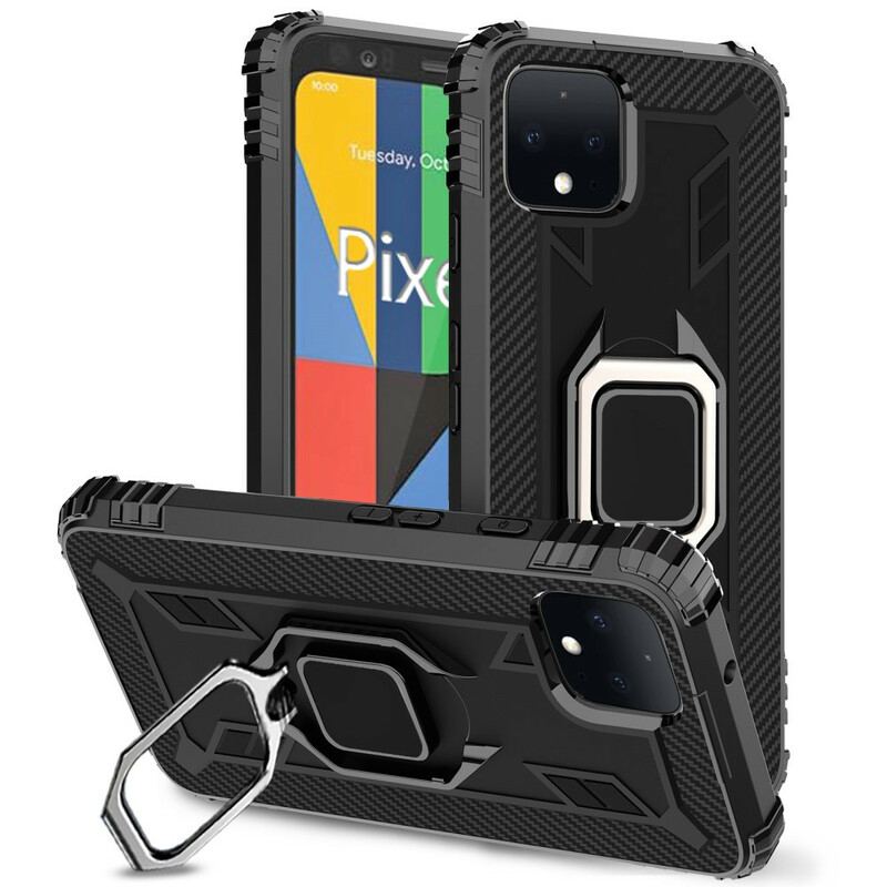 Cover Google Pixel 4 Ring Og Kulfiber