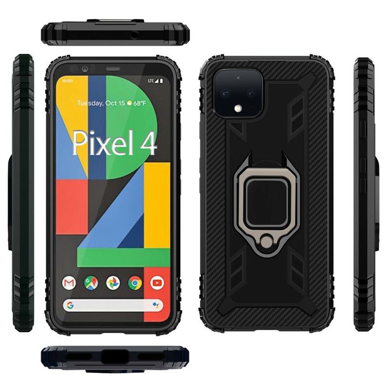 Cover Google Pixel 4 Ring Og Kulfiber