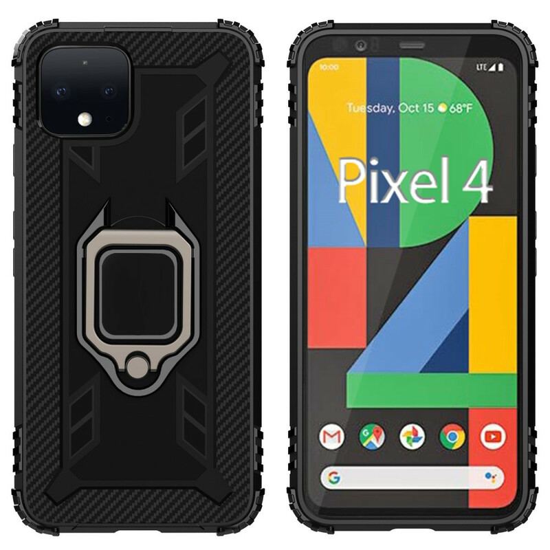 Cover Google Pixel 4 Ring Og Kulfiber