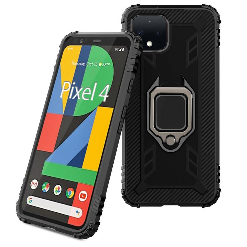 Cover Google Pixel 4 Ring Og Kulfiber