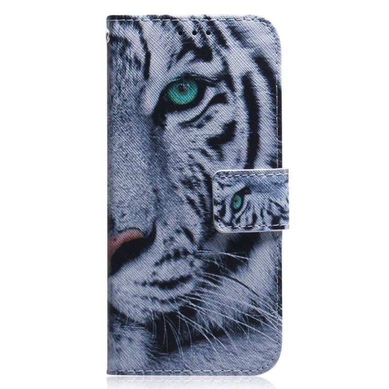 Flip Cover Xiaomi Redmi A1 Hvid Tiger