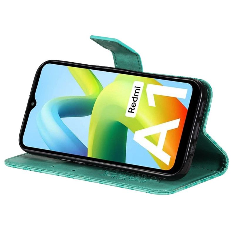 Flip Cover Xiaomi Redmi A1 Med Snor Thong Sun