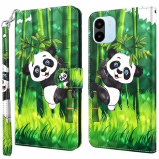 Flip Cover Xiaomi Redmi A1 Panda Og Bambus