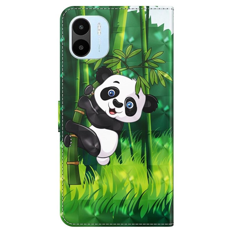 Flip Cover Xiaomi Redmi A1 Panda Og Bambus