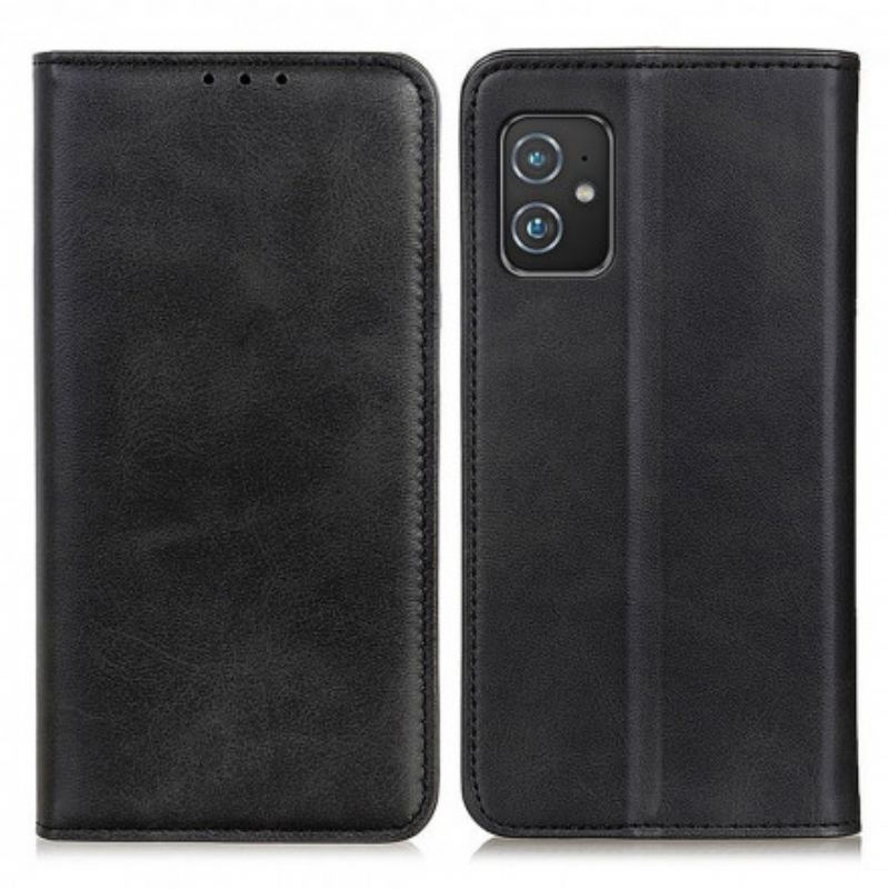 Cover Asus Zenfone 8 Flip Cover Klassisk Splitlæder