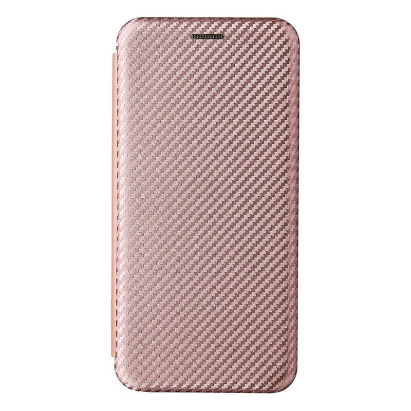 Cover Asus Zenfone 8 Flip Cover Kulfiber Med Støttering