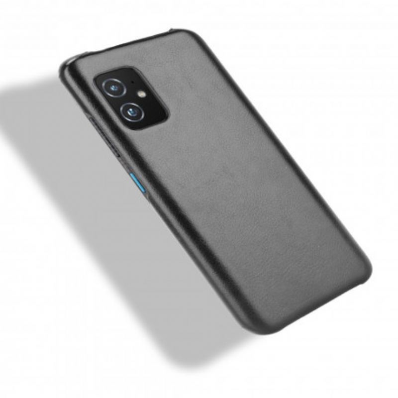 Cover Asus Zenfone 8 Litchi Læder Effekt