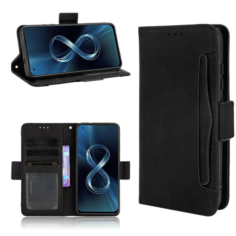 Flip Cover Asus Zenfone 8 Multi-card Premier Class