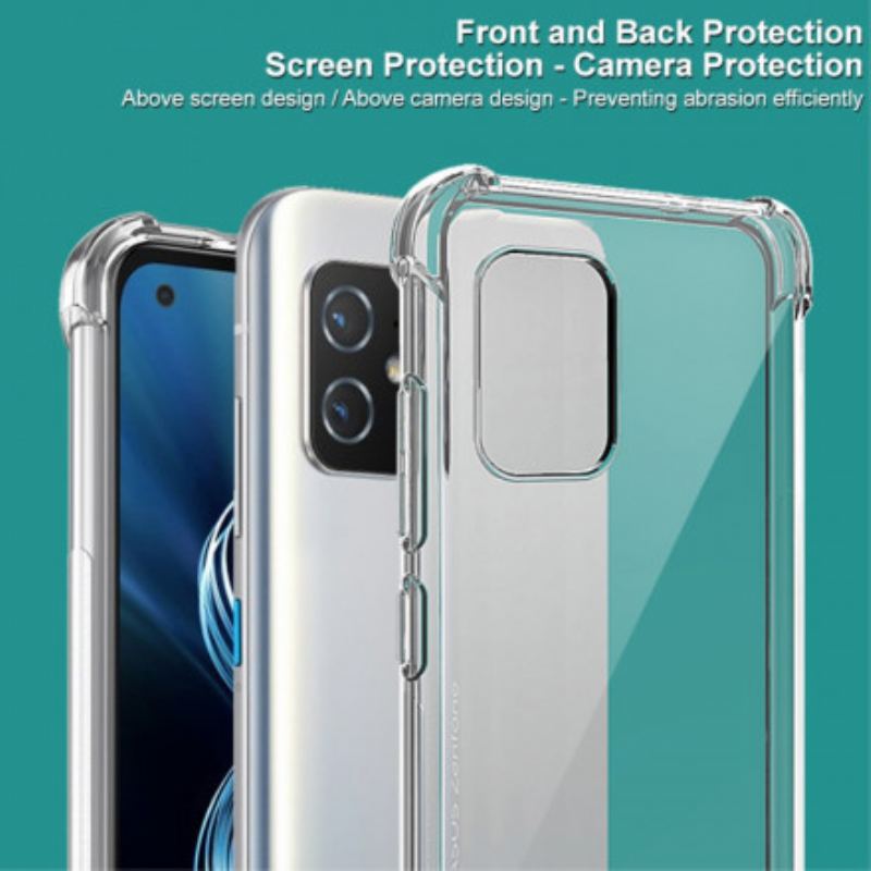 Mobilcover Asus Zenfone 8 Gennemsigtig Silkeblød Imak