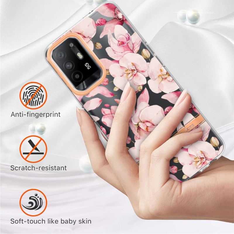 Cover Oppo A94 5G Begonia Blomst