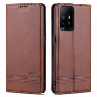 Cover Oppo A94 5G Flip Cover Azns Læderstyling