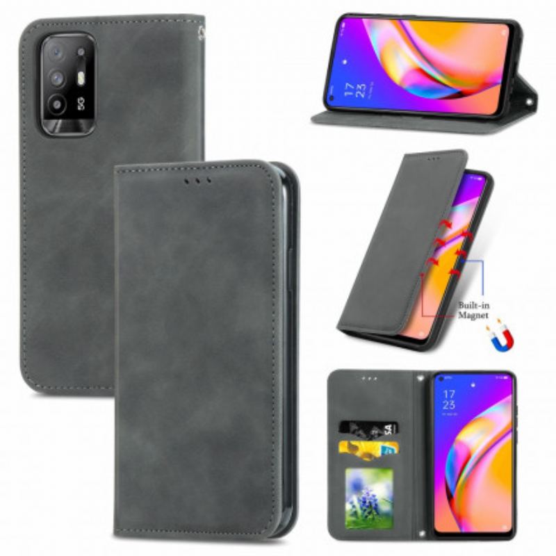 Cover Oppo A94 5G Flip Cover Hudberøring