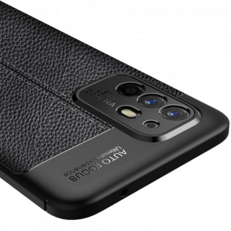 Cover Oppo A94 5G Litchi Lædereffekt