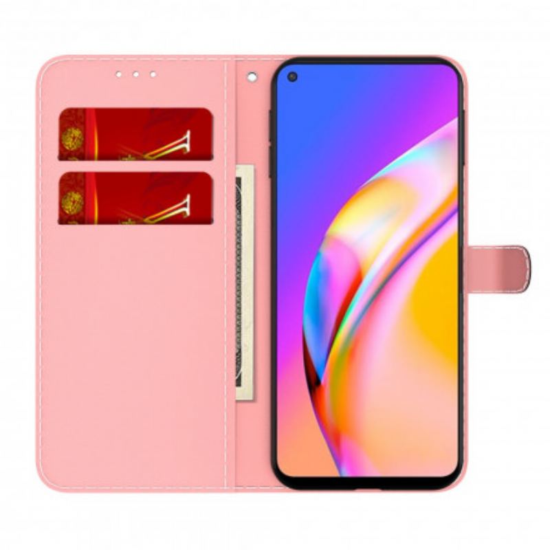 Flip Cover Oppo A94 5G Akvarel