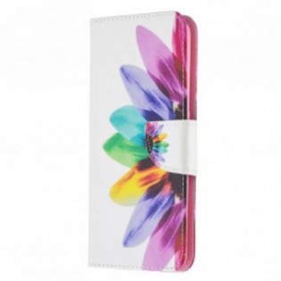 Flip Cover Oppo A94 5G Akvarel Blomst