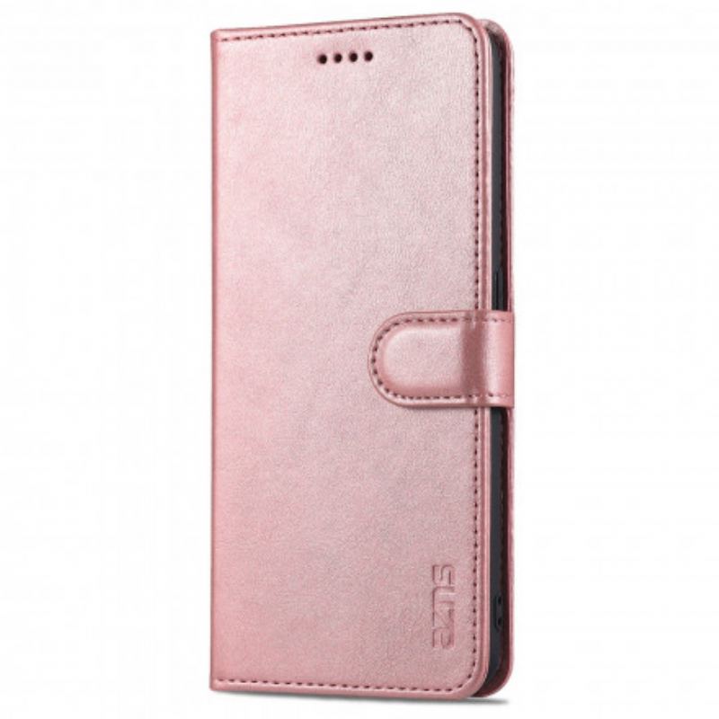 Flip Cover Oppo A94 5G Azns Lædereffekt