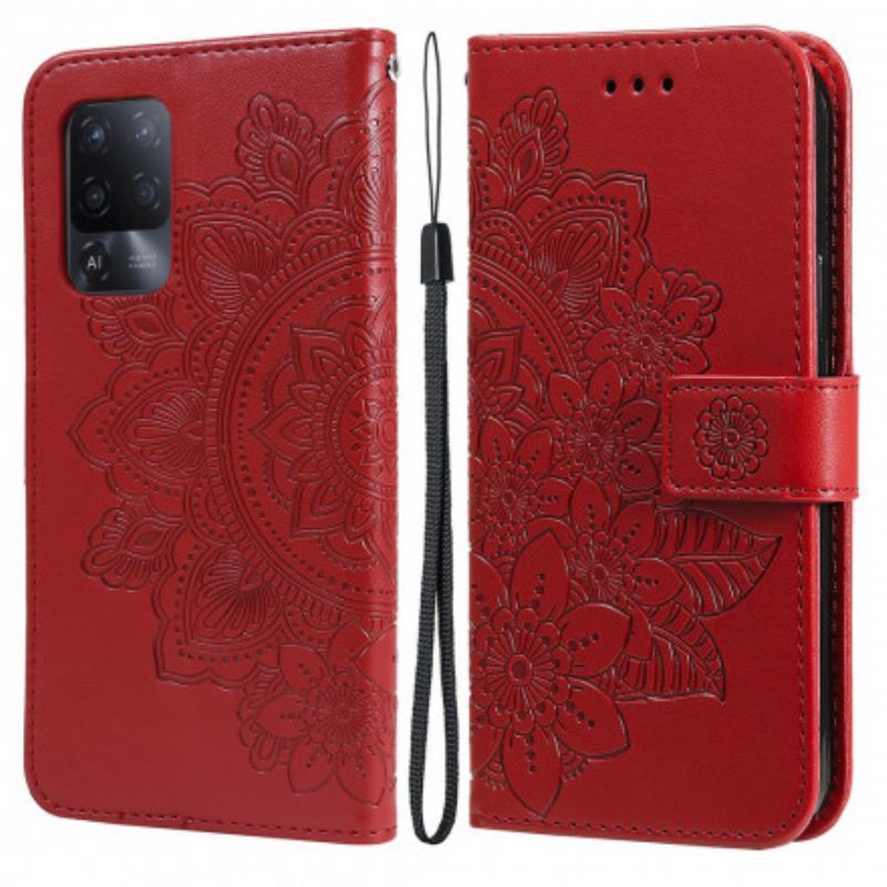 Flip Cover Oppo A94 5G Blomster Mandala