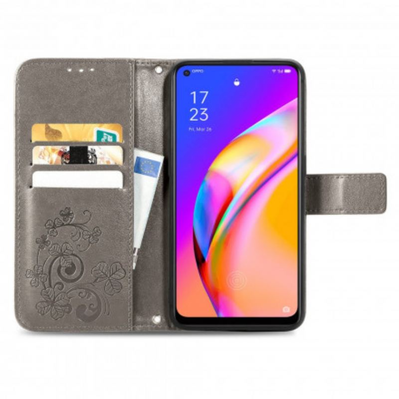 Flip Cover Oppo A94 5G Firkløver