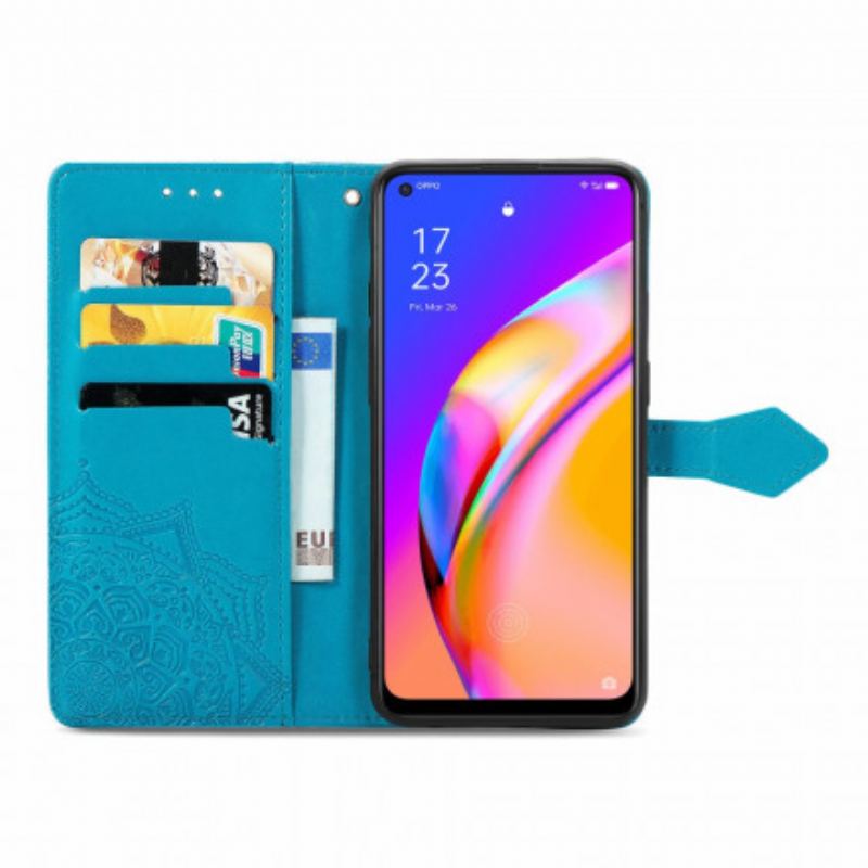 Flip Cover Oppo A94 5G Mandala Middelalder