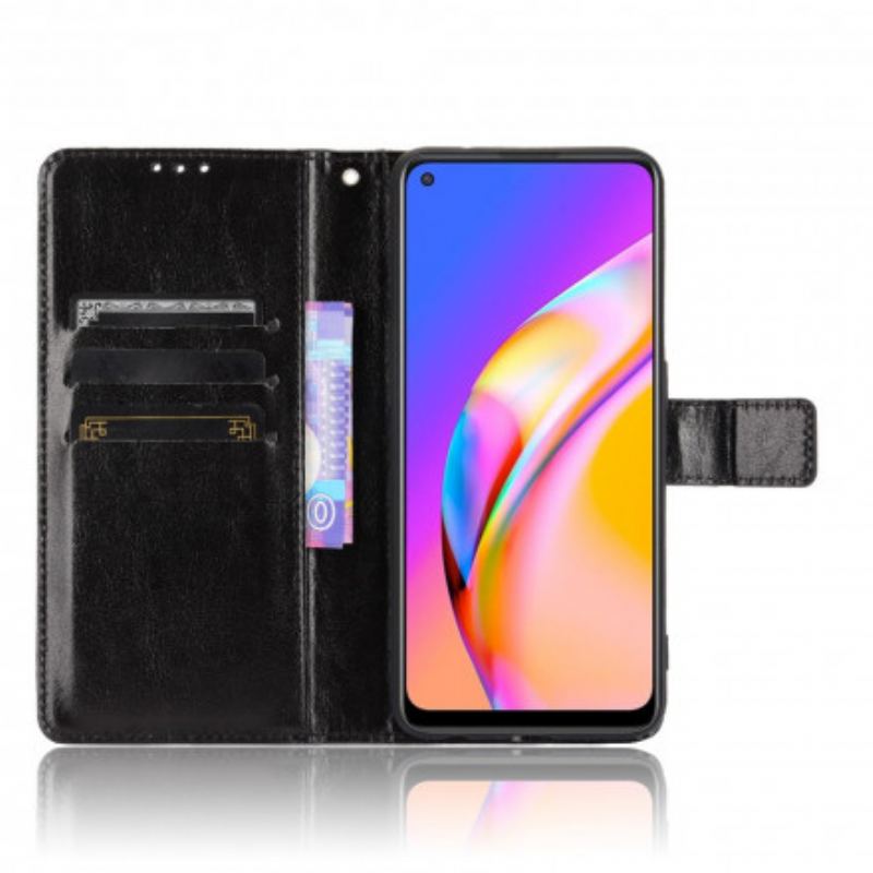 Flip Cover Oppo A94 5G Prangende Kunstlæder