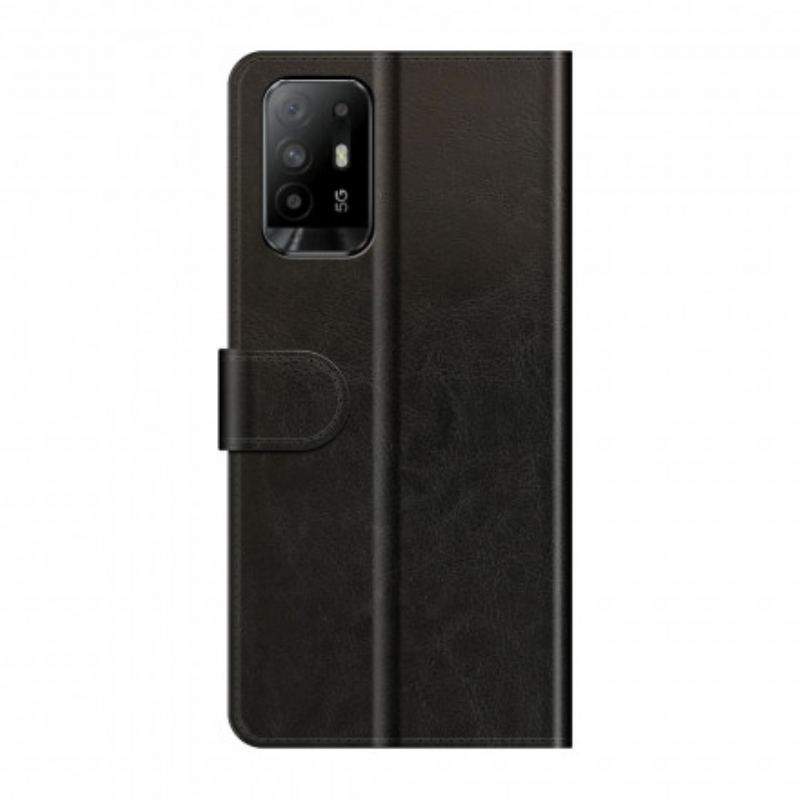 Flip Cover Oppo A94 5G Ultra Imiteret Læder