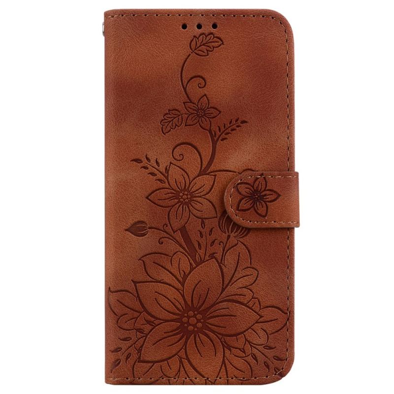 Flip Cover Motorola Edge 50 Neo Liljeblomster