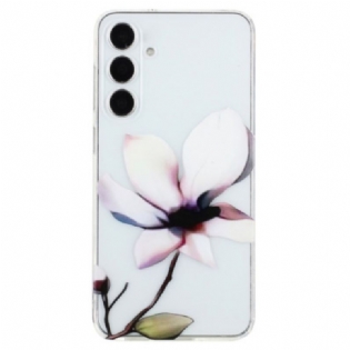 Cover Samsung Galaxy S24 Fe Hvid Blomst