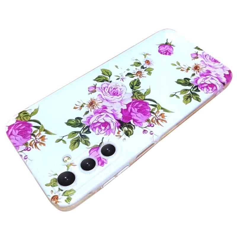 Cover Samsung Galaxy S24 Fe Lyserøde Blomster