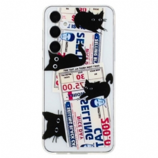 Cover Samsung Galaxy S24 Fe Sorte Katte