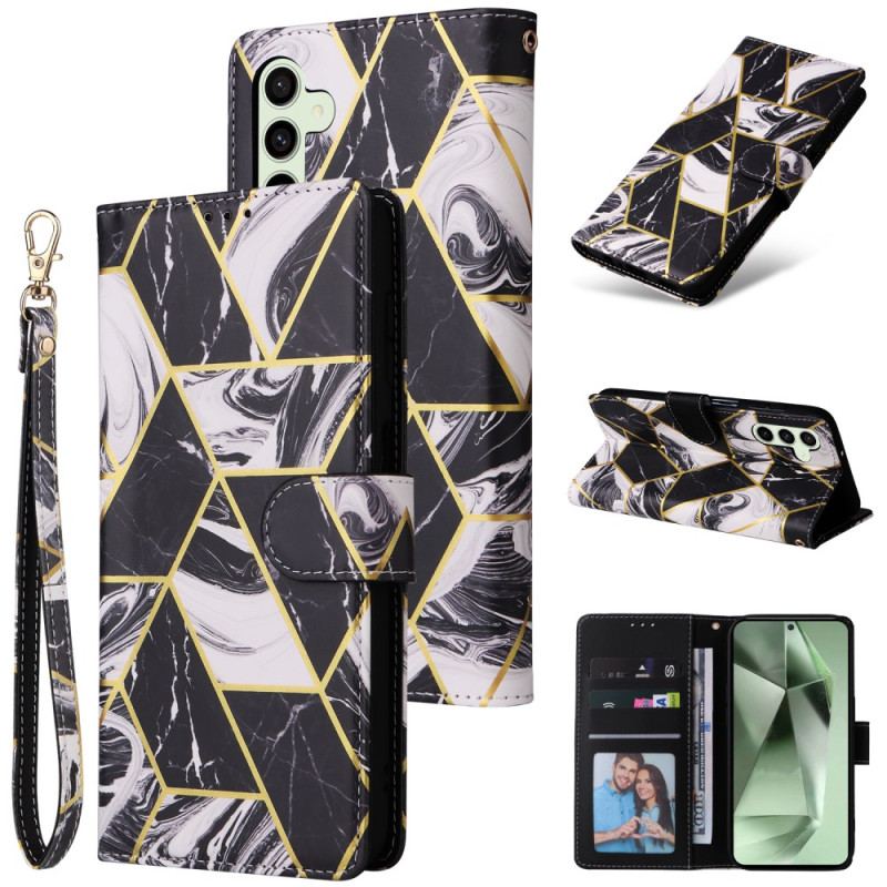 Flip Cover Samsung Galaxy S24 Fe Lakeret Marmor