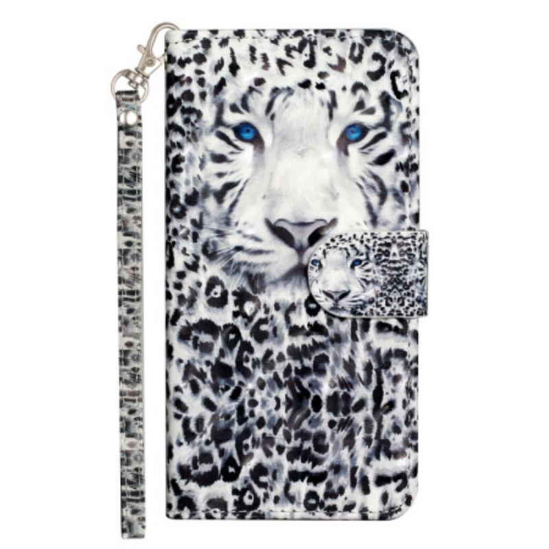 Flip Cover Samsung Galaxy S24 Fe Leopardrem