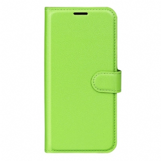 Flip Cover Samsung Galaxy S24 Fe Litchi Kunstlæder