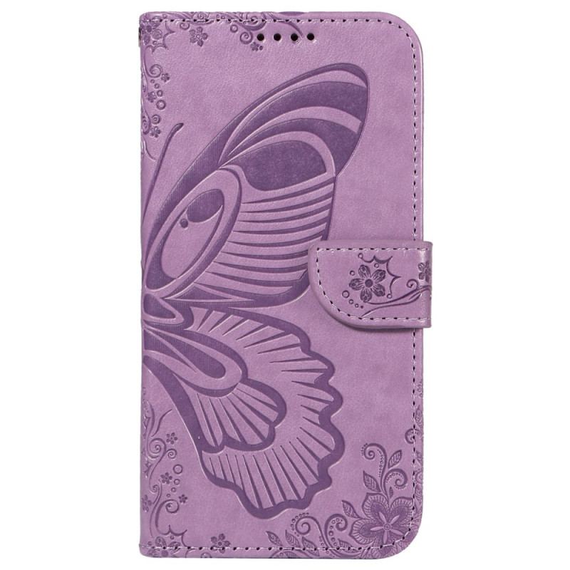 Flip Cover Samsung Galaxy S24 Fe Sommerfuglegrafik